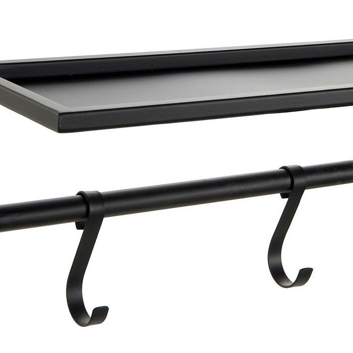 Suport Pentru Prosoape DKD Home Decor Metal Oglindă (60 x 15 x 180 cm)