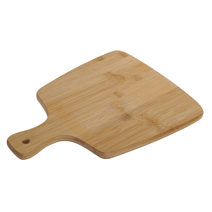 Masă de tăiat DKD Home Decor Natural Metal Bambus Oțel inoxidabil Dreptunghiular 30 x 40 cm 38 x 28 x 4 cm