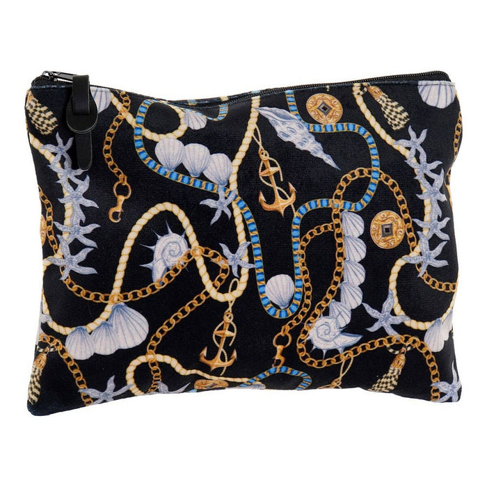 Trusă DKD Home Decor Galben Negru 16 x 1 x 22 cm