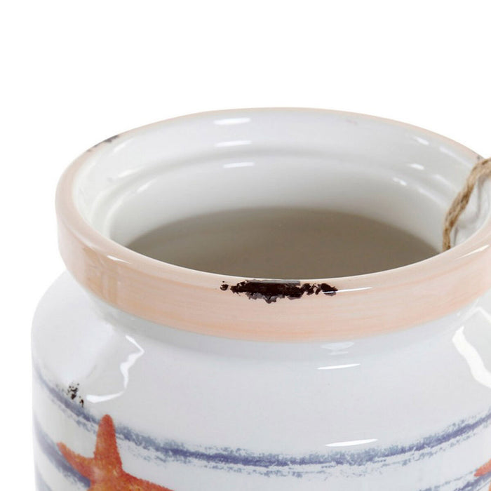 Staniu DKD Home Decor Dolomite Mediterană 15 x 15 x 22 cm
