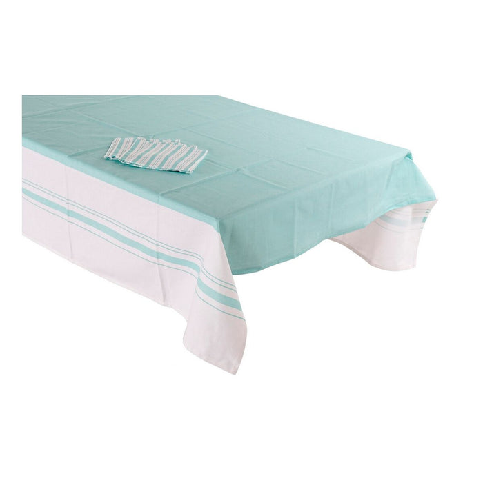 Față de masă și șervete DKD Home Decor 8424001736416 Verde 150 x 1 x 150 cm (5 pcs)