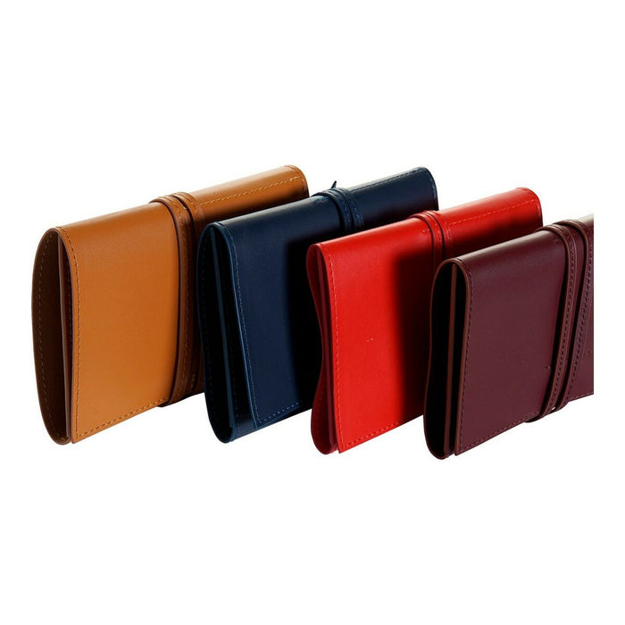Organizator de Cable DKD Home Decor Negru Multicolor Cămilă Poliuretan 29,5 x 1 x 14 cm (4 Unități)
