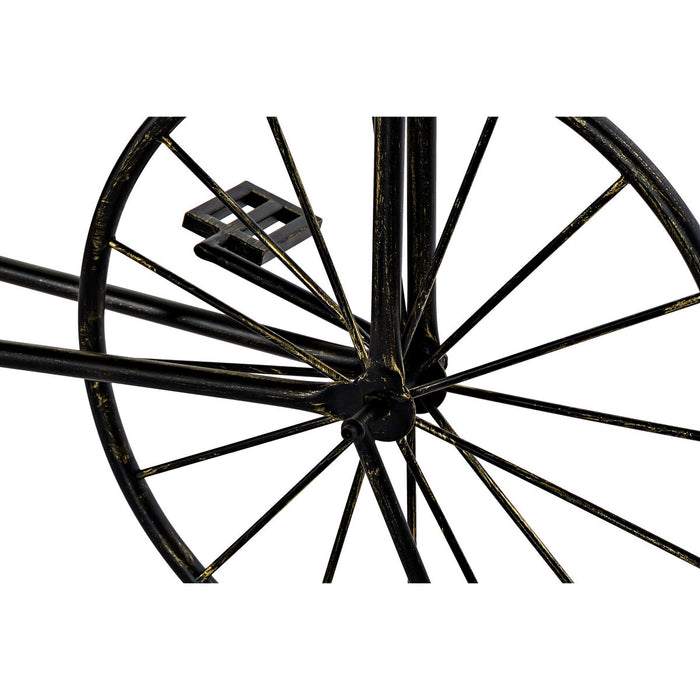 Consolă DKD Home Decor Negru Metal Brad 128 x 40 x 82 cm