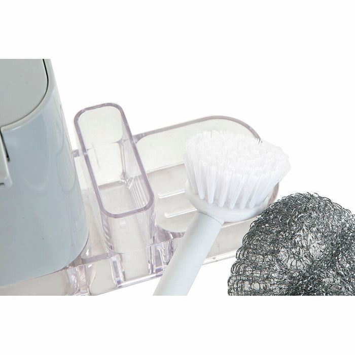 Dozator de Săpun DKD Home Decor Bucătărie PVC 19 x 7,5 x 16 cm