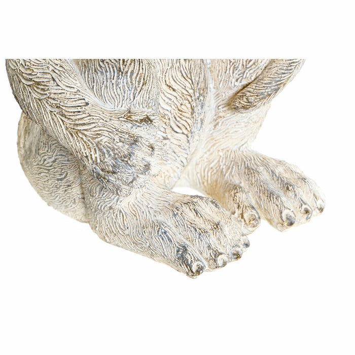 Figură Decorativă DKD Home Decor 16 x 15 x 30 cm Alb Rășină Maimuță Tropical murat
