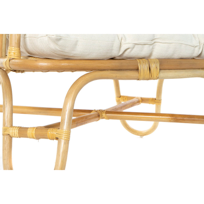 Fotoliu DKD Home Decor Bej Natural Ratan 76 x 72 x 80 cm