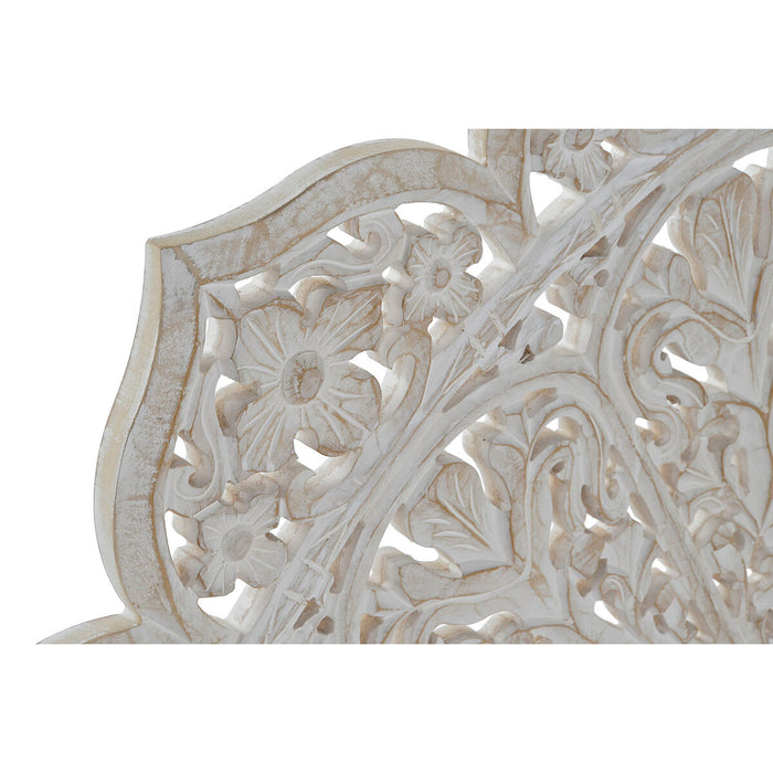 Tăblie de Pat DKD Home Decor Natural Lemn de mango Lemn MDF 182 x 2 x 90 cm