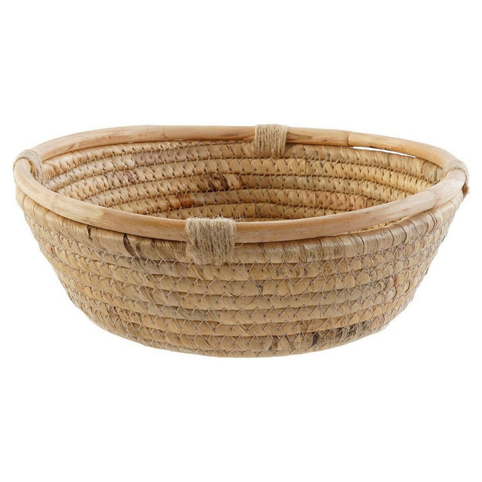 Decorațiune pentru Centrul Mesei DKD Home Decor Maro Natural Tropical 25 x 25 x 8 cm