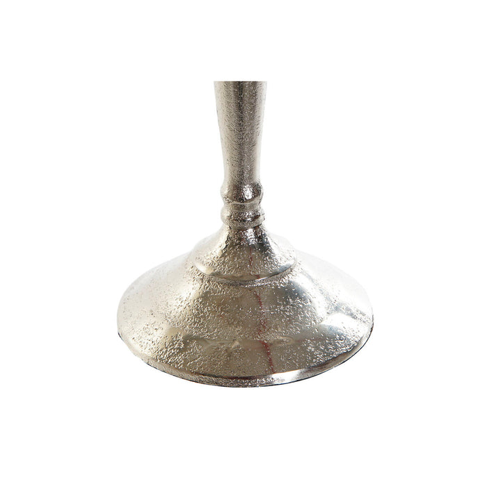 Candelabru DKD Home Decor 22 x 22 x 34 cm 27 x 27 x 34 cm Argintiu Aluminiu