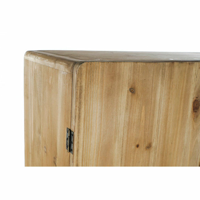 Dulap DKD Home Decor 80 x 35 x 176 cm Brad Negru Metal Maro