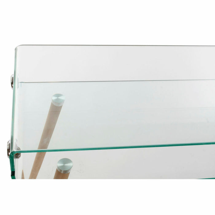 Console DKD Home Decor Transparent Geam Fag 122 x 40 x 73 cm