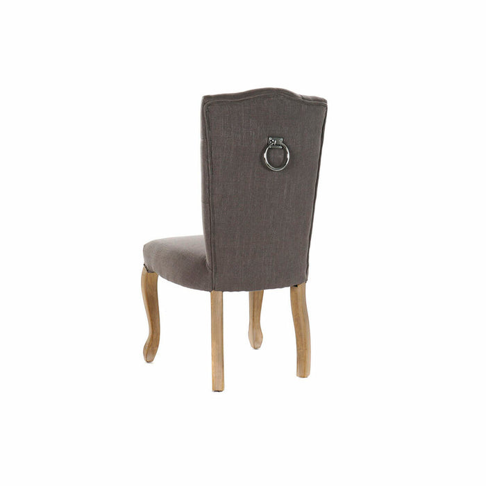 Scaun de Sufragerie DKD Home Decor 52 x 53 x 103 cm Gri închis