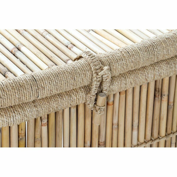 Set de Coșuri DKD Home Decor Natural Въже Bambus (46 x 46 x 55 cm)