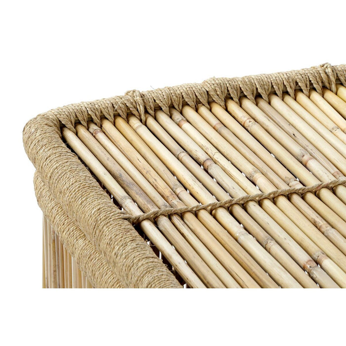 Set de Coșuri DKD Home Decor Natural Въже Bambus (46 x 46 x 55 cm)