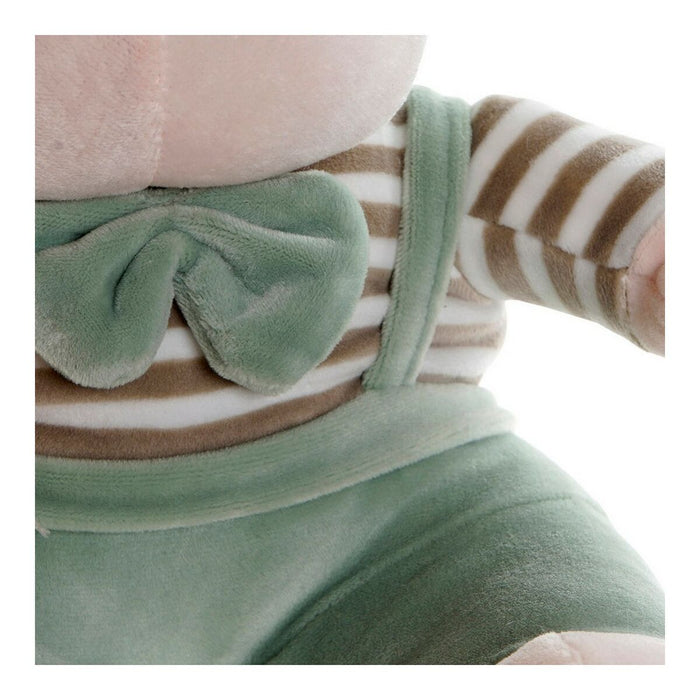 Jucărie de Pluș DKD Home Decor Verde Roz Plastic Infantil Maimuță 23 x 20 x 27 cm (2 Unități)
