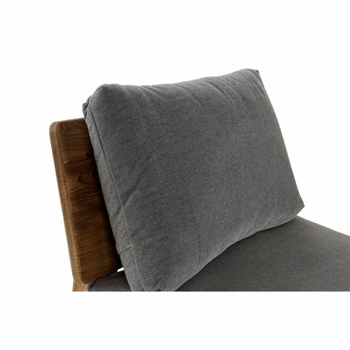 Canapea DKD Home Decor Maro Gri Poliester Bumbac Lemn Pin (95 x 88 x 75 cm)