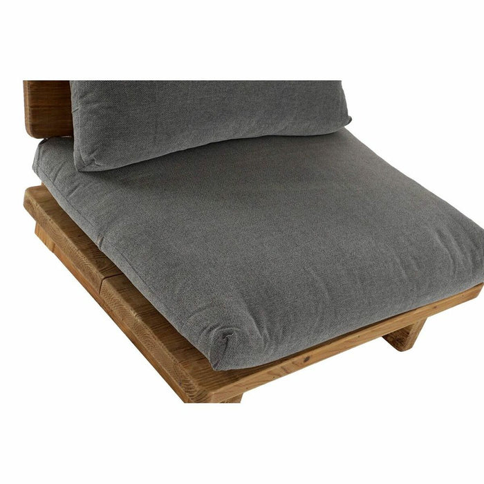Canapea DKD Home Decor Maro Gri Poliester Bumbac Lemn Pin (95 x 88 x 75 cm)