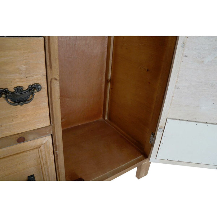 Servantă DKD Home Decor   Maro Negru Gri Natural Lemn Metal 116 x 35 x 82 cm