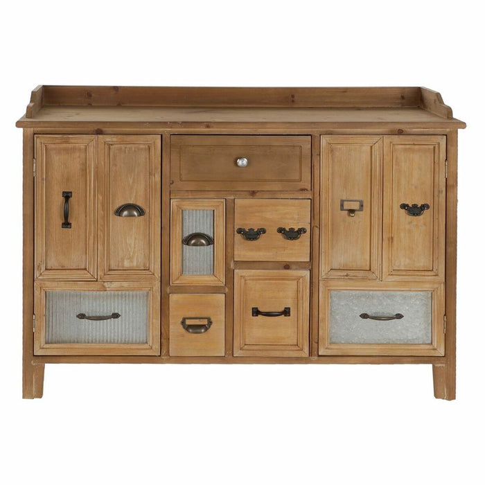 Servantă DKD Home Decor   Maro Negru Gri Natural Lemn Metal 116 x 35 x 82 cm