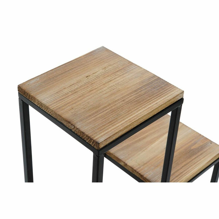 Rafturi DKD Home Decor Metal Brad (2 pcs) (35.5 x 35.5 x 90 cm) (40 x 40 x 100 cm)