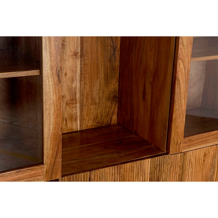 Stand Prezentare DKD Home Decor 145 x 40 x 162 cm Geam Salcâm