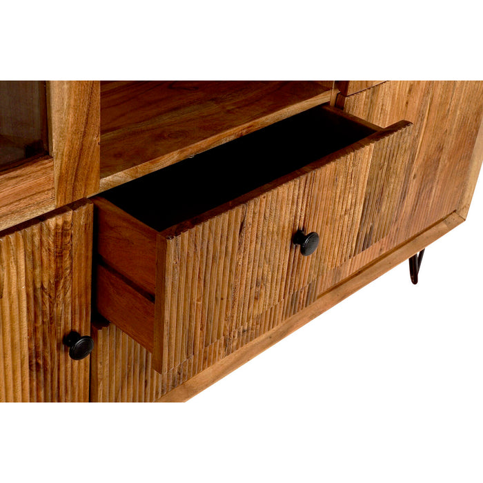 Stand Prezentare DKD Home Decor 145 x 40 x 162 cm Geam Salcâm