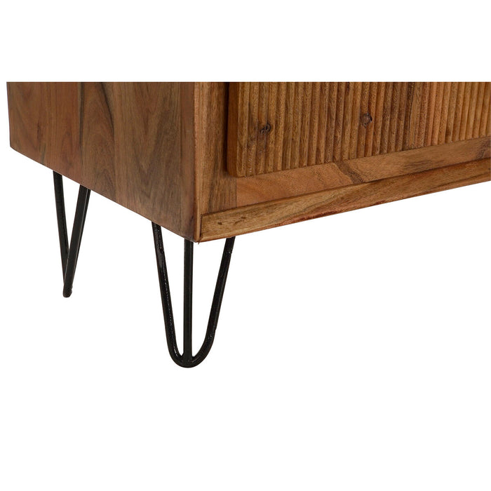 Stand Prezentare DKD Home Decor 145 x 40 x 162 cm Geam Salcâm
