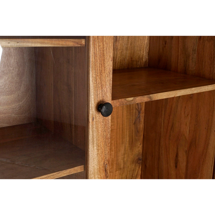 Stand Prezentare DKD Home Decor 145 x 40 x 162 cm Geam Salcâm