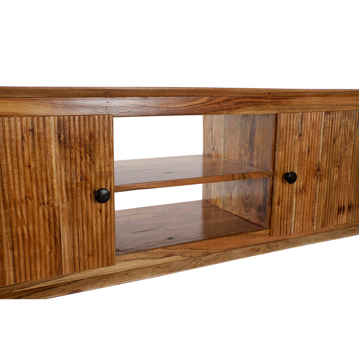 Mobilă TV DKD Home Decor 145 x 42 x 61 cm Negru Maro Salcâm