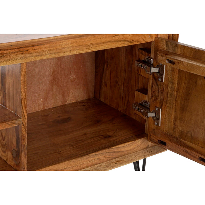 Mobilă TV DKD Home Decor 145 x 42 x 61 cm Negru Maro Salcâm