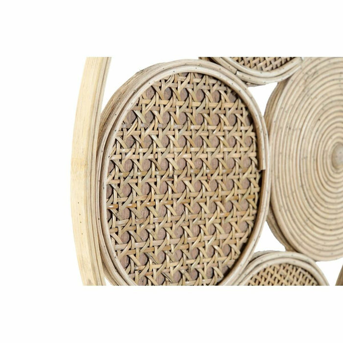 Decorațiune de Perete DKD Home Decor 45,5 x 2 x 45,5 cm Natural