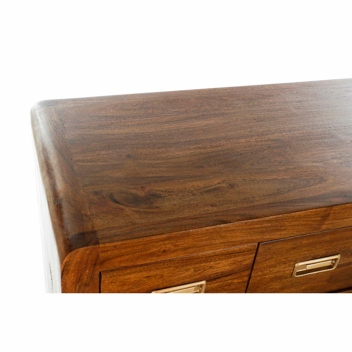 Comodă DKD Home Decor Maro Auriu* Salcâm Natural Colonial 110 x 40,5 x 110 cm