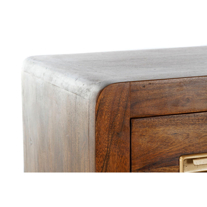 Comodă DKD Home Decor Maro Auriu* Salcâm Natural Colonial 110 x 40,5 x 110 cm