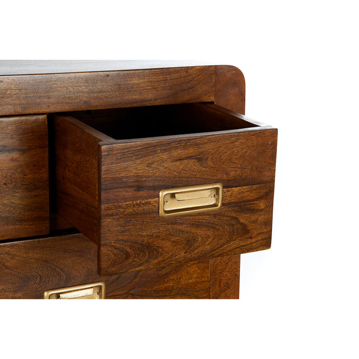 Comodă DKD Home Decor Maro Auriu* Salcâm Natural Colonial 110 x 40,5 x 110 cm