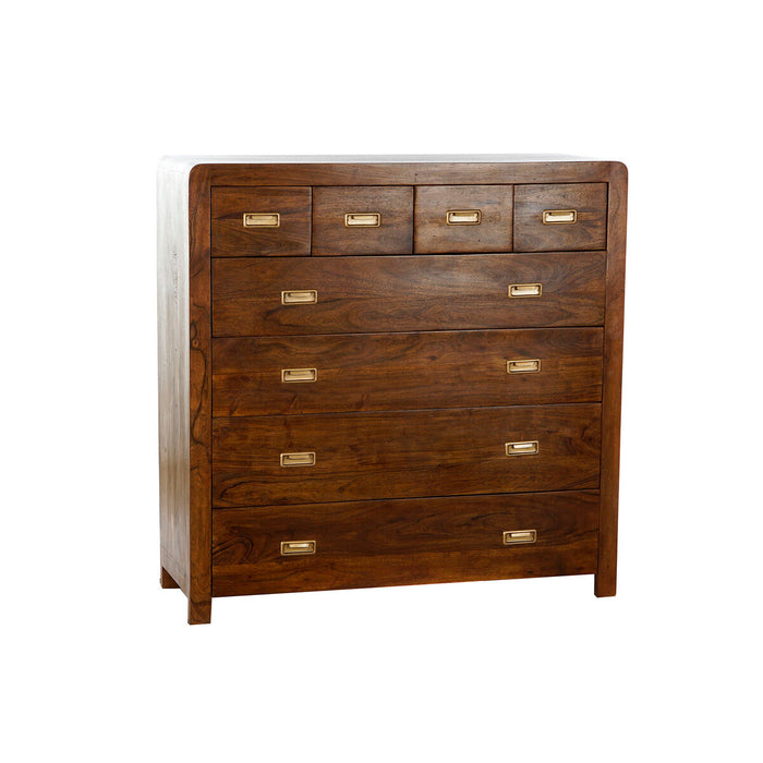 Comodă DKD Home Decor Maro Auriu* Salcâm Natural Colonial 110 x 40,5 x 110 cm