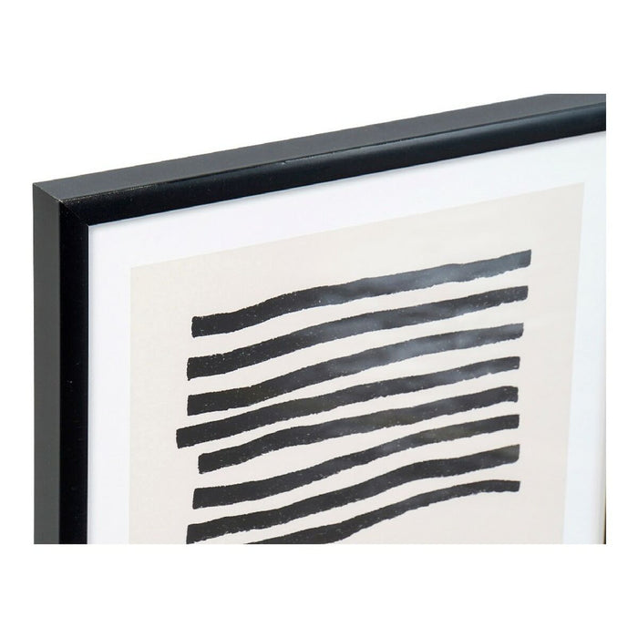 Tablou DKD Home Decor Lines Abstract Modern 35 x 3 x 45 cm (4 Unități)