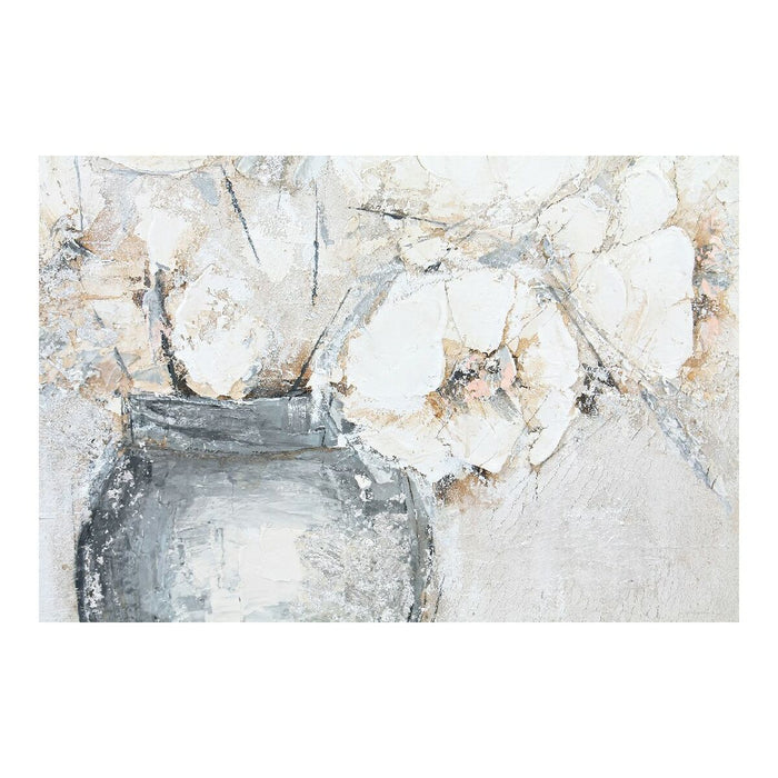 Tablou DKD Home Decor Vase 120 x 3,8 x 90 cm Vază Romantic (2 Unități)