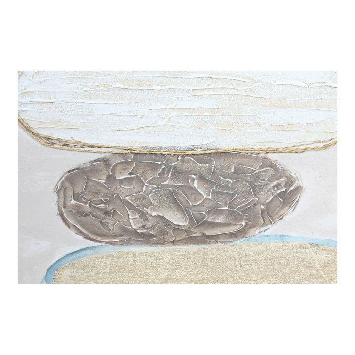 Tablou DKD Home Decor Stones 60 x 3,8 x 120 cm Scandinav (2 Unități)