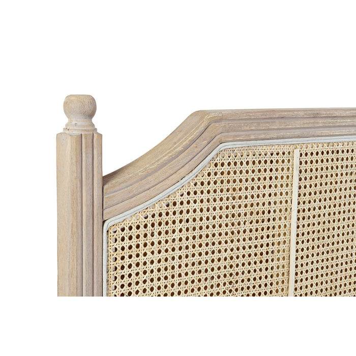 Tăblie de Pat DKD Home Decor   Natural Lemn de cauciuc 160 x 6 x 120 cm