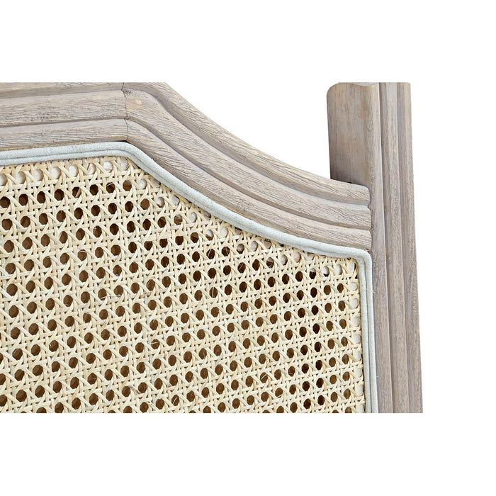 Tăblie de Pat DKD Home Decor   Natural Lemn de cauciuc 160 x 6 x 120 cm