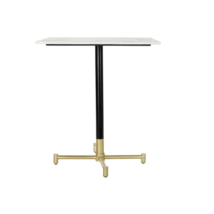 Masă de Sufragerie DKD Home Decor 70 x 70 x 81 cm Marmură Fier