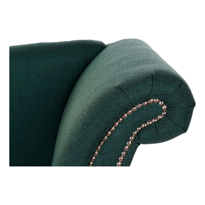 Canapea Șezlong DKD Home Decor 8424001795482 160 x 71 x 83 cm Spumă Negru Verde