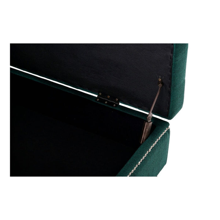 Canapea Șezlong DKD Home Decor 8424001795482 160 x 71 x 83 cm Spumă Negru Verde
