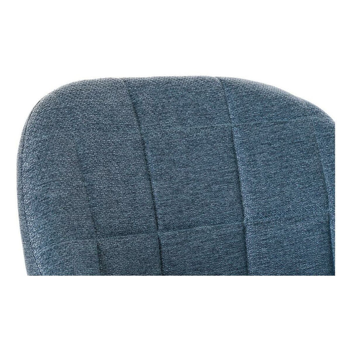Scaun DKD Home Decor Albastru Multicolor Argintiu 52 x 60 x 79 cm