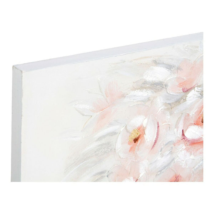 Tablou DKD Home Decor Flower vase 150 x 3 x 50 cm Vază Tradiţional (2 Unități)