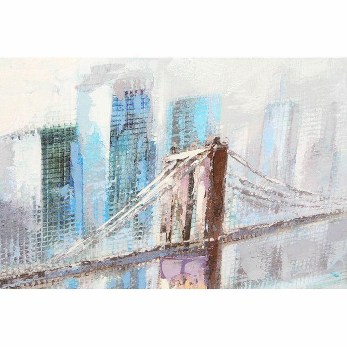 Tablou DKD Home Decor New York 120 x 3 x 60 cm Loft (2 Unități)