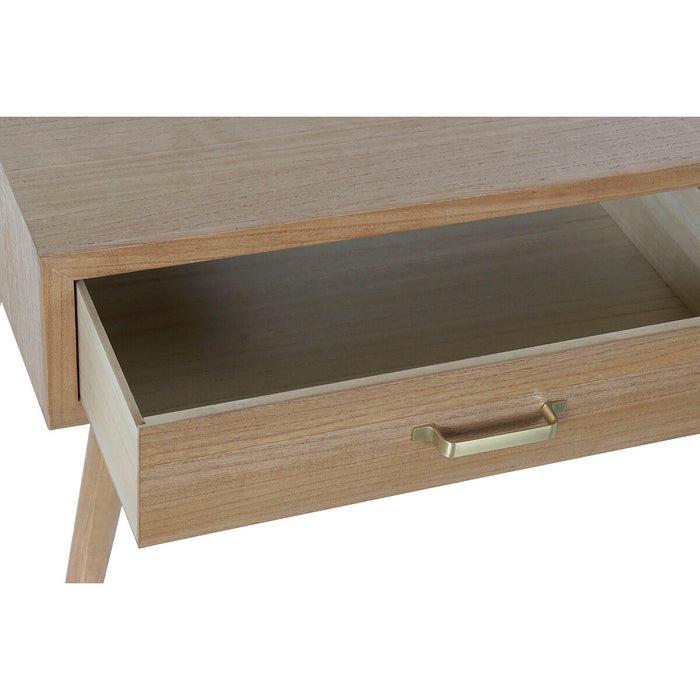 Masa de Cafea DKD Home Decor Gri Multicolor Crem Natural Metal Melamina 120 x 60 x 50 cm