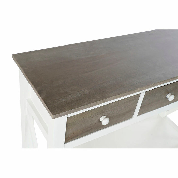 Console DKD Home Decor S3022705 Alb Gri Plop 100 x 32 x 85 cm