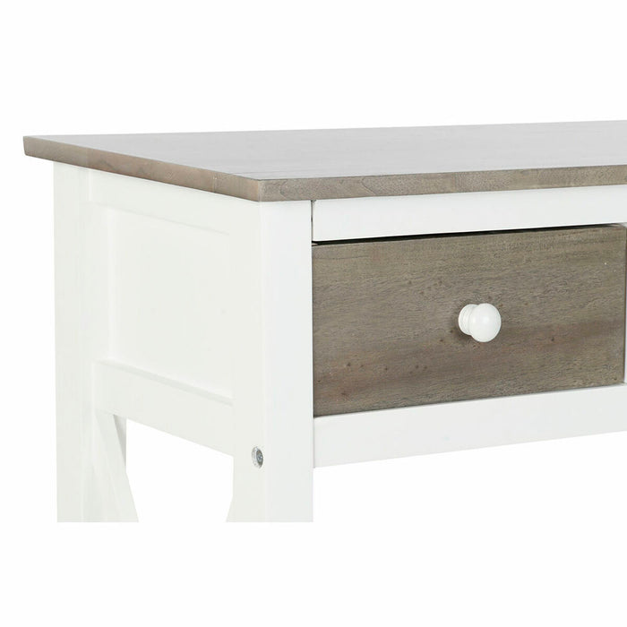 Console DKD Home Decor S3022705 Alb Gri Plop 100 x 32 x 85 cm