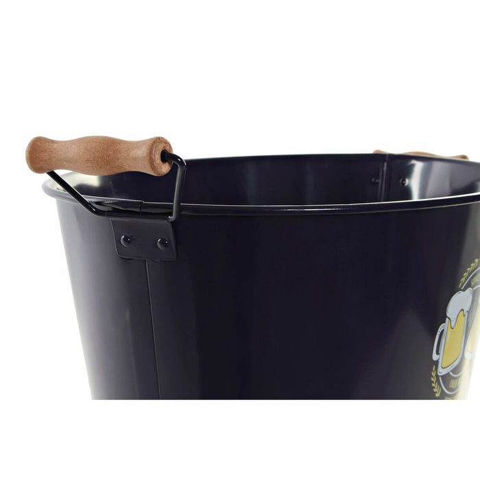 Frapieră DKD Home Decor Galben Multicolor Bleumarin Lemn Metal 51 x 30 x 18,5 cm